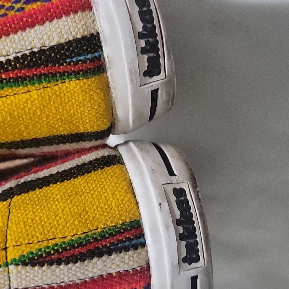 Inkkas Multicolor Striped High-Tops - Picture 6 of 6